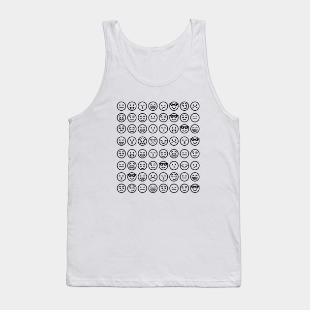 different face Tank Top by sarahnash